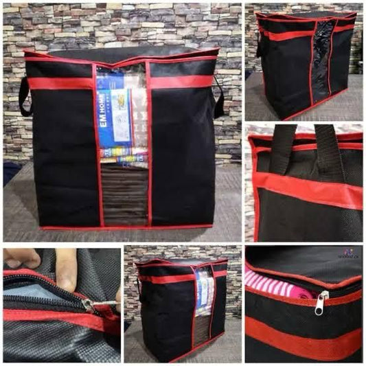 Black Bag with Red Outline