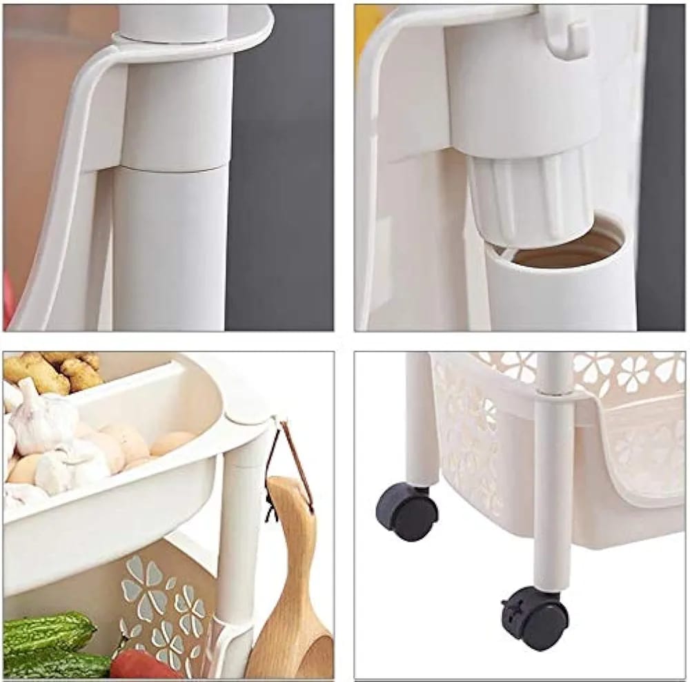 Multipurpose 3-Layer Vegetable Rack