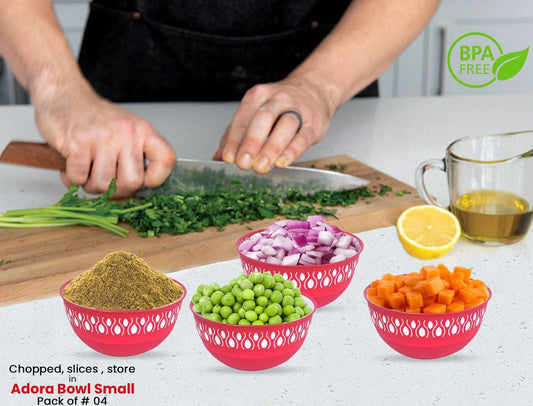 Pack of 4 Maxware Household Adora Bowls