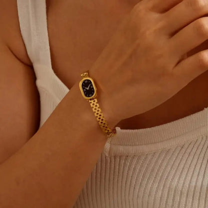 Stainless steel  Watch style Bangle