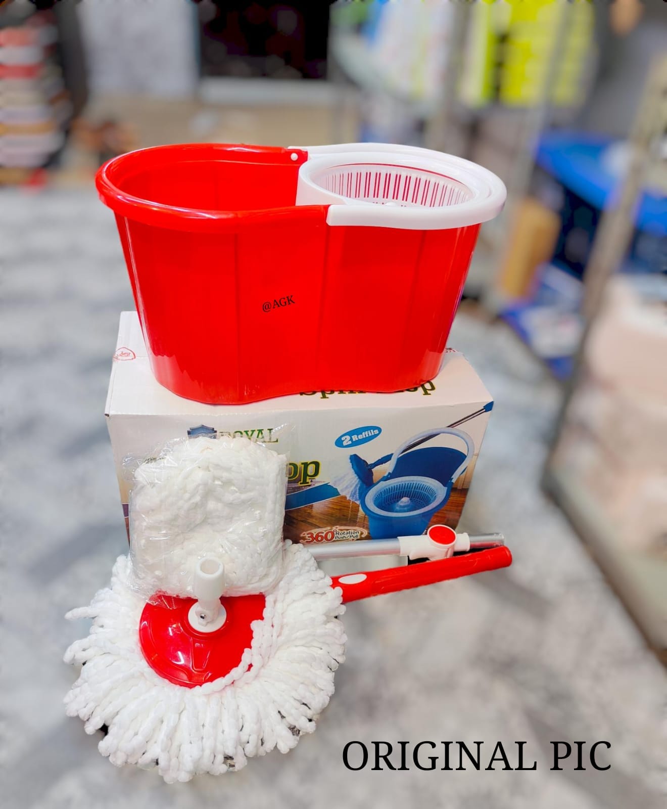 Royal spin mop