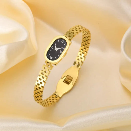 Stainless steel  Watch style Bangle