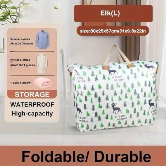 High Capacity Waterproof Foldable Storage Bag - Nest and Nuzzle