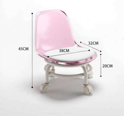 Acrylic Transparent 360 MovinG Chair - Nest and Nuzzle