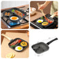 3-Mould Frying Pan (Box Packing) - Premium Quality - Nest and Nuzzle