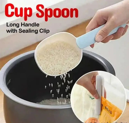 Cup Spoon with Sealing Clip - Nest and Nuzzle