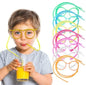 Funny Straw Glasses Shape - Nest and Nuzzle