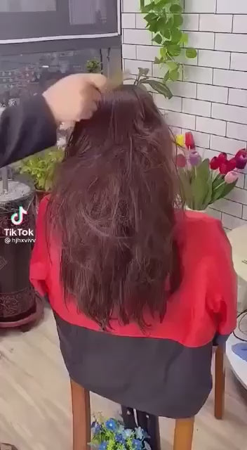 Hair Brush Electric Straightener