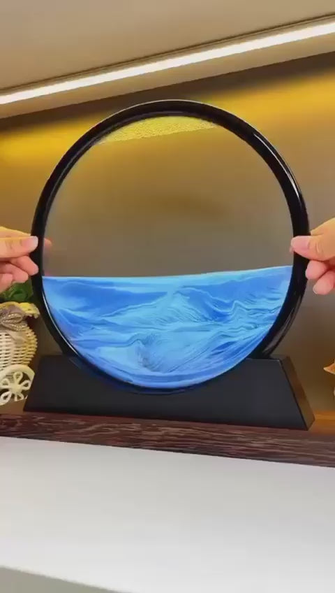3D Moving SandScapes Lamp