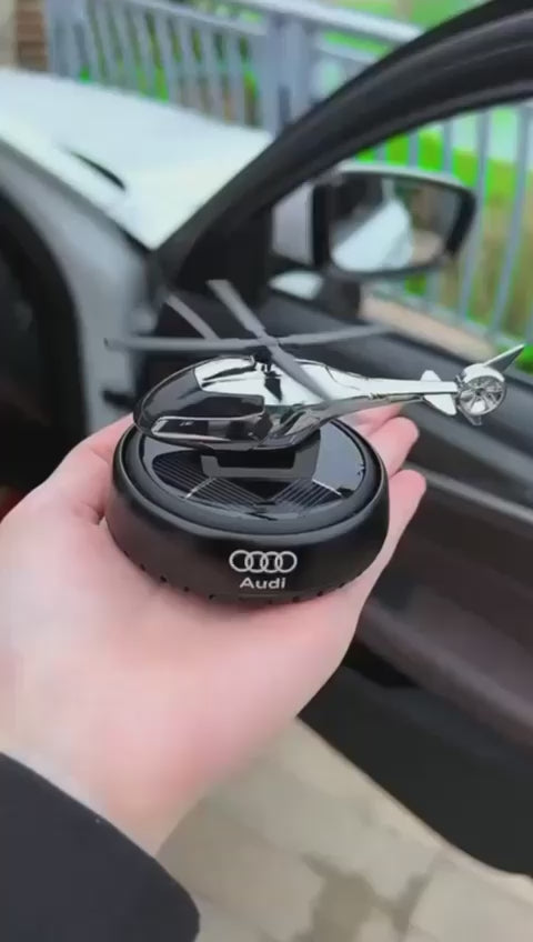 Solar Car Dashboard Helicopter with Fragrance