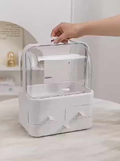 Acrylic Double Side Cosmetic Organizer