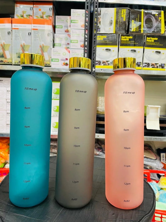 Slim Summer Season Water Bottle (1L) - Nest and Nuzzle